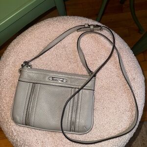 Michael Kors Gray Crossbody Bag